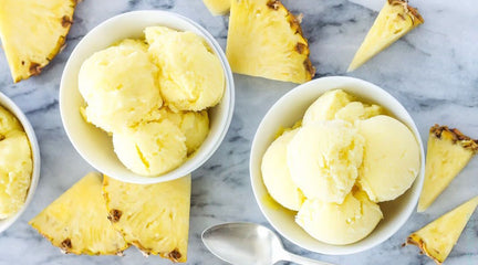 Raw Coconut Pineapple Sorbet