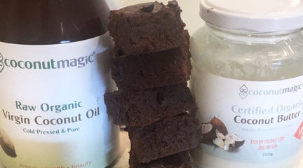 Vegan Dark Chocolate Brownies