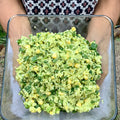 Cauliflower Rice Salad with Avocado Lime Dressing