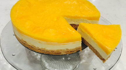 Coconut Mango Cheesecake
