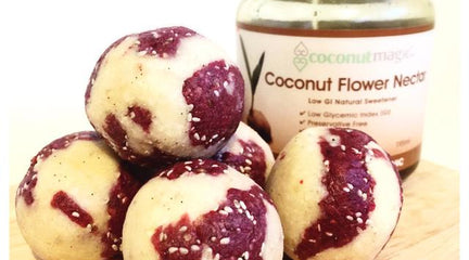 Chia Raspberry and Coconut Swirls