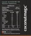 Caprylic Acid (C8) Coconut MCT Oil - Brain Power