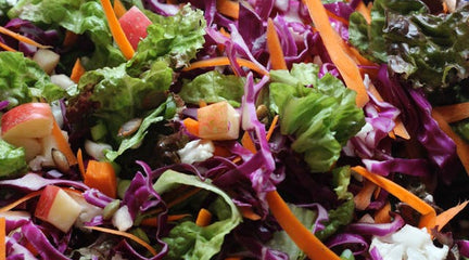 Apple Cabbage Slaw with Coconut Cider Vinaigrette