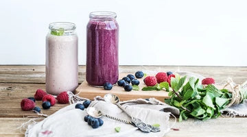 Keto Friendly Berry Smoothie with MCT Oil