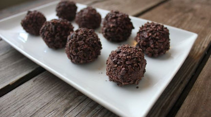 Vegan Choc Chip Banana Muffin Balls