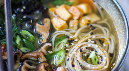 Miso Soup with Noodles