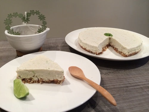 Raw Vegan Coconut & Lime Cheesecake