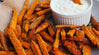 Coconut Crusted Sweet Potato Chips