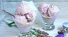 Raw Coconut Berry & Lavender Ice Cream