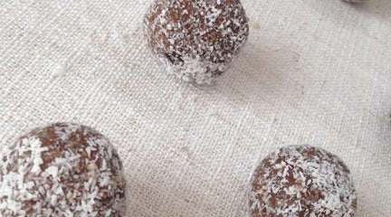 Raw Nut Butter Brownie Balls
