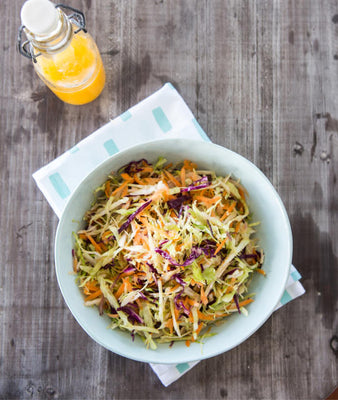 Coleslaw with Coconut Citrus Vinaigrette
