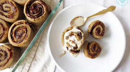 Gluten Free, Vegan Cinnamon Scrolls