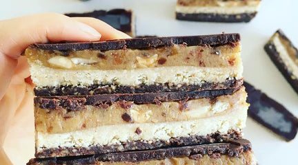 Raw Vegan Snickers Slice