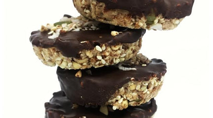 Dark Chocolate Dipped Crunch Bites