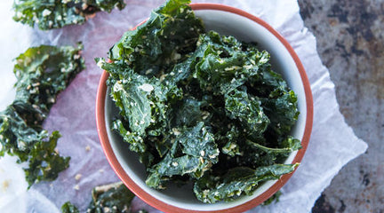 Salt & Vinegar Kale Chips