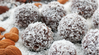 Healthy Coconut Lamington Balls