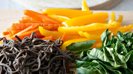 Black Bean Noodle Stir Fry