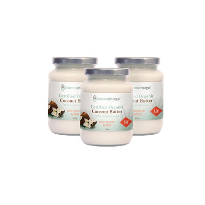 Organic Coconut Butter x 3 - Bundle and Save